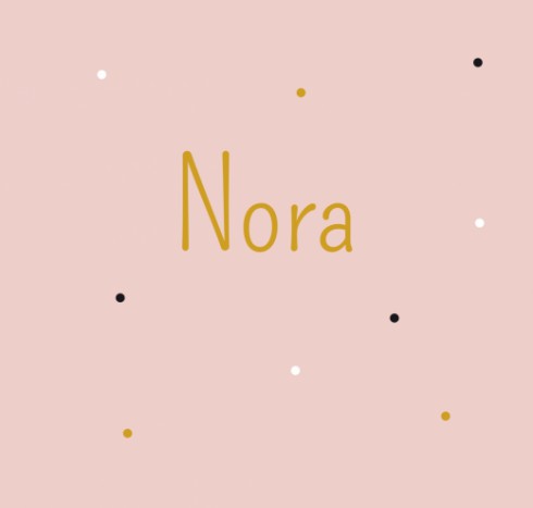 Geboortekaartje Nora