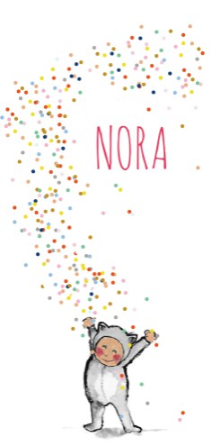 Geboortekaartje Nora - EB