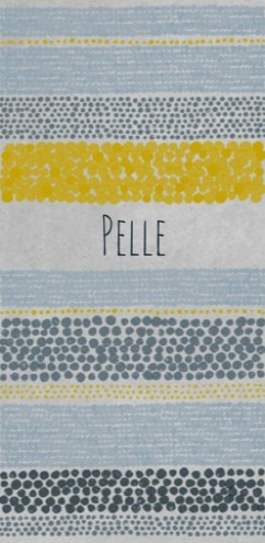 Geboortekaartje Pelle - Dits en Dots