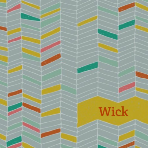 Geboortekaartje Wick - Dits en Dots