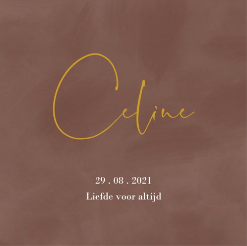 Raamsticker - Celine velvet 50x50