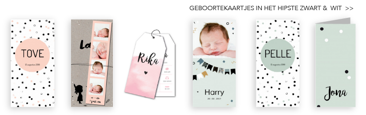 geboortekaartjes babynamen