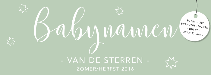 Babynamen van de sterren