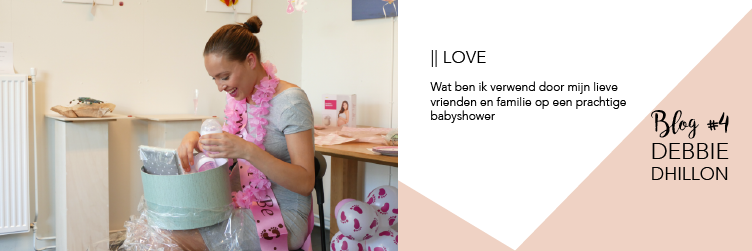 Babyshower van topmodel Debbie Dhillon