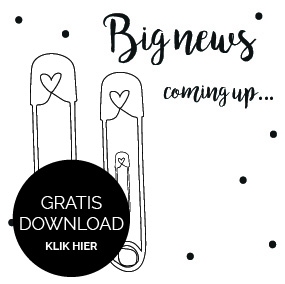 Leuke download om te vertellen dat je zwanger bent