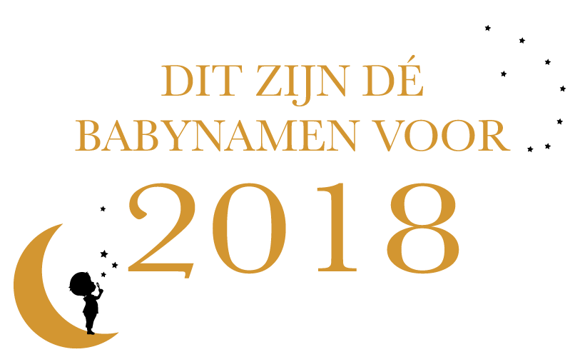 Dit worden de babynamen voor 2018